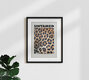 Mockup Wall art by Daniel Leo: a funny leopard in pop art style