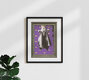 Mockup Wall art by Daniel Leo: playful vintage Batman illustration for kids' room