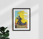 Mockup Wall art by Daniel Leo: colorful, funny illustration featuring Mickey theme