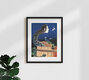 Mockup The Plate Mansion von Katsushika Hokusai - fotokunst von Japanese Vintage Art