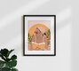 Mockup 'Bohemian Summer' – Wall Art by Uma Gokhale as Poster or Acrylic Glass Print