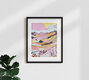 Mockup Wandbild 'Delicious Landscape' – Kunst von Uma Gokhale als Poster oder Acrylglasbild