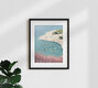 Mockup Wandbild 'Last Summer' – Kunst von Uma Gokhale als Poster oder Acrylglasbild