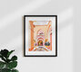 Mockup The Courtyard, Indien – Fotokunst von Uma Gokhale als Poster oder Acrylglasbild