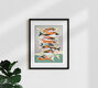 Mockup 'Sardines Meetup Art Print' – Wall Art by Uma Gokhale as Poster or Acrylic Glass Print