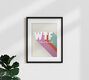 Mockup 'WTF Where's The Food Art Print' – Wall Art by Ania Więcław as Poster or Acrylic Glass Print