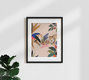 Mockup 'Cheetah's Jungle Picnic' – Wall Art by Uma Gokhale as Poster or Acrylic Glass Print