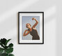 Mockup Kugelstoßerin, Deutschland – Fotokunst von Sarah Morrissette als Poster oder Acrylglasbild