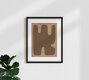 Mockup Wandbild 'Kämpferin' – Kunst von Vitor Costa als Poster oder Acrylglasbild