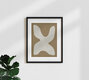 Mockup Wandbild 'Stammeskörper' – Kunst von Vitor Costa als Poster oder Acrylglasbild