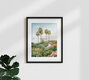 Mockup Beachside Bloom, United States – wall art by Gal Pittel as Poster or Acrylic Glass Print
