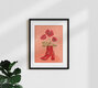 Mockup Illustration by Raissa Oltmanns: shoe with poppies in soft colors