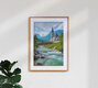 Mockup Spring in Ramsau, Germany – wall art by Martin Wasilewski as Poster or Acrylic Glass Print