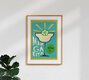 Mockup Wandbild 'Margarita' – Kunst von Fox And Velvet als Poster oder Acrylglasbild