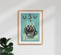 Mockup Wandbild 'Coffee Yum' – Kunst von Fox And Velvet als Poster oder Acrylglasbild