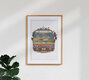 Mockup The sad truck, Pakistan – wall art by Matthias Barth as Poster or Acrylic Glass Print