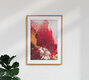 Mockup Red poinsettia in ice 2 - Fineart photography by Marc Heiligenstein