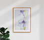 Mockup Delphinium in ice 2 - Fineart photography by Marc Heiligenstein