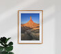 Mockup Wüste Bardenas Reales Spanien, Spanien – Fotokunst von Achim Thomae als Poster oder Acrylglasbild