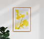 Mockup Yellow orchid in ice 1, Germany – wall art by Marc Heiligenstein as Poster or Acrylic Glass Print