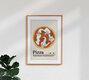 Mockup 'Pizza' – Wall Art by Jonas Loose as Poster or Acrylic Glass Print