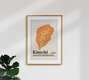 Mockup Wandbild 'Kimchi' – Kunst von Jonas Loose als Poster oder Acrylglasbild