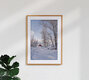 Mockup Bootshaus im Schnee, Senja, Nordnorwegen, Norwegen – Fotokunst von Eva Stadler als Poster oder Acrylglasbild