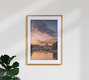 Mockup Sonnenuntergang über dem Petersdom in Rom, Italien – Fotokunst von Achim Thomae als Poster oder Acrylglasbild