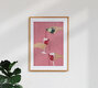 Mockup Wandbild 'Cheers girls!' – Kunst von Raissa Oltmanns als Poster oder Acrylglasbild