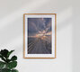 Mockup Sonnenuntergang über dem Ammersee mit sanften Wolken und ruhigem Wasser