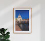 Mockup Fotokunst von Martin Wasilewski: Santa Maria della Salute in Venedig bei Abenddämmerung.
