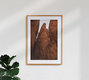 Mockup Photo art by Tal Paz-Fridman: tall sandstone pillars in the Negev under sunlight