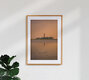 Mockup Photo art by Thomas Junklewitz: lighthouse in the evening light with soft colors