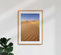 Mockup Photo art by Achim Thomae: gentle sand dunes in the Rub al Khali at sunset