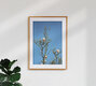 Mockup Photo art by Manuela Deigert: delicate magnolia blossoms against a blue sky
