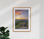 Mockup Sunset over Hohenzollern Castle with warm colors and a serene atmosphere.