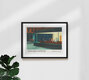 Mockup Wandbild 'Edward Hopper: Nighthawks' – Kunst von Art Classics als Poster oder Acrylglasbild