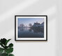 Mockup Photo art by Patrick Noack: serene landscape in the fog of the Netherlands