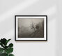 Mockup Photo art by Lena Weisbek: tranquil, foggy morning landscape by the river.