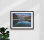Mockup Thomas Junklewitz, Lake Eibsee Shortly Before Sunrise - Germany, Europe