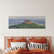 Mockup Photo art by Achim Thomae: Hohenzollern Castle in morning mist of the Swabian Jura