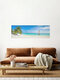 Mockup Urlaub an einem Strand auf den Malediven, Malediven – Fotokunst von Jan Becke als Poster oder Acrylglasbild