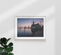 Mockup Photo art by Patrick Noack: Morning fog over traditional windmills in the Netherlands