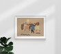 Mockup Wandbild 'Round and Round' – Kunst von Arty Guava als Poster oder Acrylglasbild