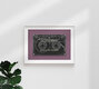 Mockup Wall art featuring vintage mix tapes, colorful and nostalgic, with a humorous quote.