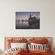 Mockup Photo art by Patrick Noack: Morning fog over traditional windmills in the Netherlands