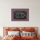 Mockup Wall art featuring vintage mix tapes, colorful and nostalgic, with a humorous quote.