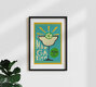 Mockup Wandbild 'Margarita' – Kunst von Fox And Velvet als Poster oder Acrylglasbild