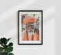 Mockup Was für eine Gelassenheit, Indien – Fotokunst von Matthias Barth als Poster oder Acrylglasbild