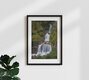 Mockup Wasserfall in Garmisch-Partenkirchen, Deutschland – Fotokunst von Martin Wasilewski als Poster oder Acrylglasbild